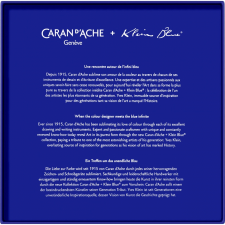 Set Stilou LE Klein Blue SRT+ Calimara Caran d'Ache [8]