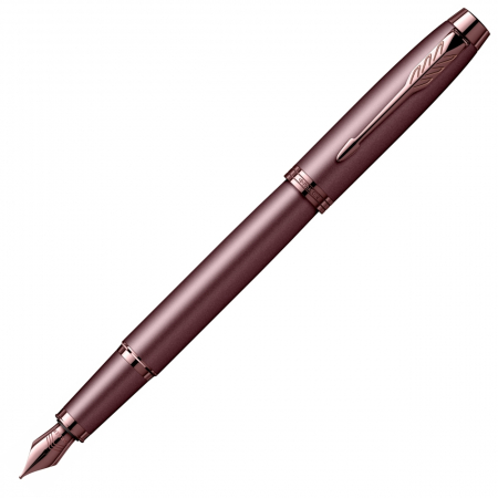 Set Stilou Parker IM Royal Monochrome Burgundy COT in Cutie cadou cu etui, Parker  [4]