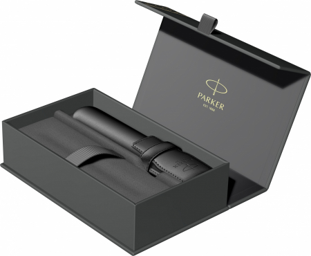 Set Stilou Parker IM Royal Monochrome Blue BLT in Cutie cadou cu etui, Parker [5]