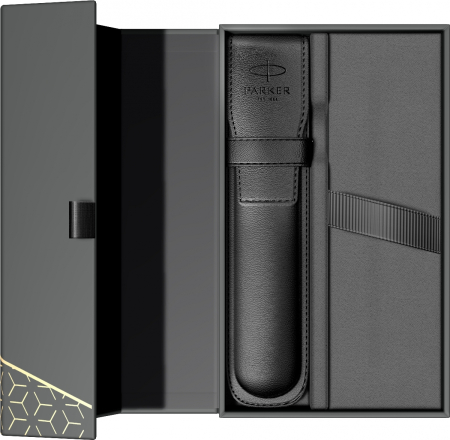 Set Stilou Parker IM Royal Monochrome Champagne CT in Cutie cadou cu etui, Parker [5]