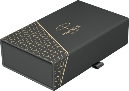 Set Stilou Parker IM Royal Monochrome Champagne CT in Cutie cadou cu etui, Parker [2]