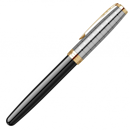 Stilou Sonnet Royal Metal & Black GT, Parker [4]