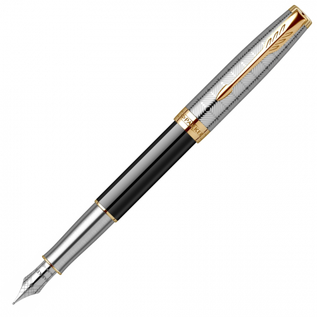 Stilou Sonnet Royal Metal & Black GT, Parker
