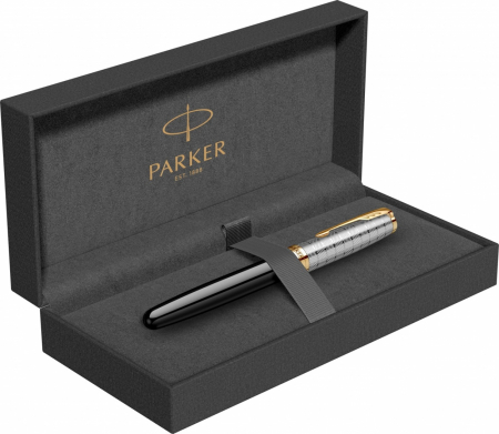Stilou Sonnet Royal Metal & Black GT, Parker [5]