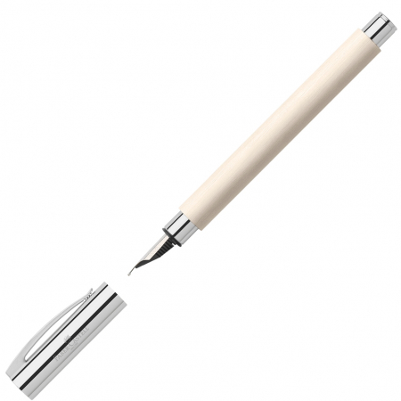Set Stilou + Pix Ambition Precious Resin Cinematic White, Faber-Castell [2]