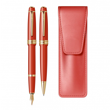 Seturi Cross Bailey Light - Set Stilou + Pix Bailey Light Amber GT, Cross + Etui Piele