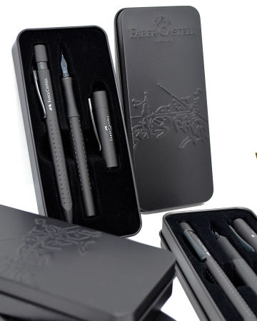 Set Stilou & Pix Grip 2011 All Black, Faber-Castell [6]