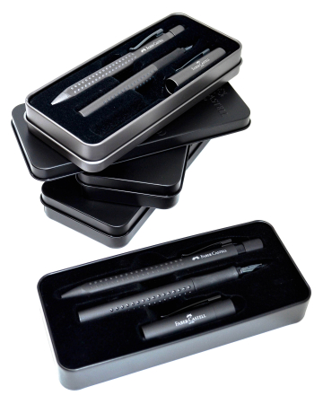 Set Stilou & Pix Grip 2011 All Black, Faber-Castell [5]