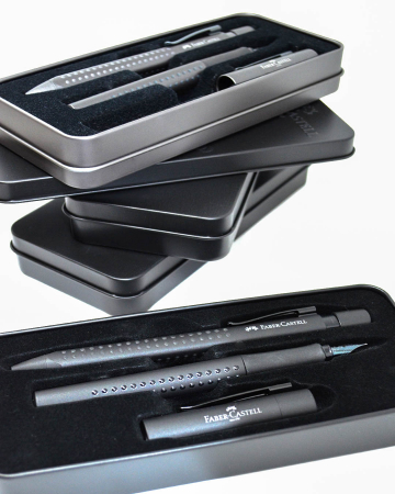 Set Stilou & Pix Grip 2011 All Black, Faber-Castell [7]