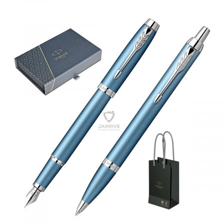 Nou! - Set Stilou + Pix IM Royal Writing Rituals Peaceful Blue CT, Parker 