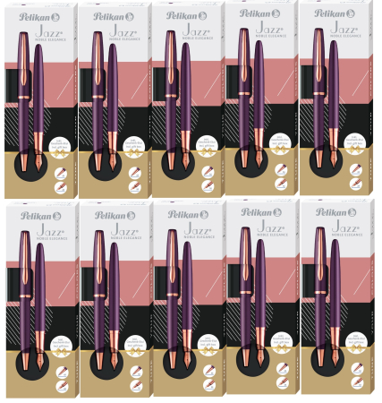 Pelikan - Set Stilou + Pix Jazz Noble Elegance Viola, Pelikan