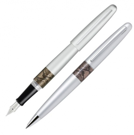 Seturi Pilot - Set Stilou+Pix MR 2 Wildness Silver Pyton, Pilot