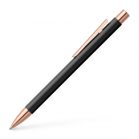 Set Stilou + Pix Neo Slim Metal Black Rosegolden, Faber-Castell [3]