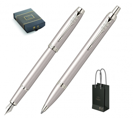 Seturi Parker IM Royal - Set Stilou + Pix IM ROYAL Monochrome Champagne CT, Parker