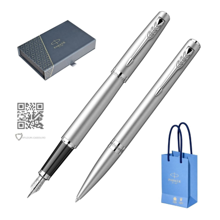 Nou! - Set Stilou + Pix Parker Meridian Chrome CT