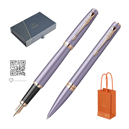 Nou! - Set Stilou + Pix Parker Meridian Purple PGT