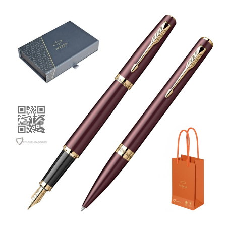 Nou! - Set Stilou + Pix Parker Meridian Red GT