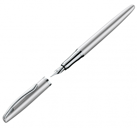Set Stilou + Pix Pelikan Jazz Noble, Silver [2]