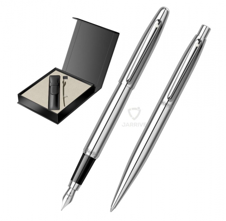 Brand - Set Stilou + Pix Sheaffer VFM Crome CT cu etui, Sheaffer