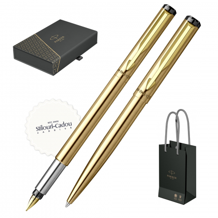 Seturi Parker Vector - Set Stilou + Pix Vector Gold, Parker
