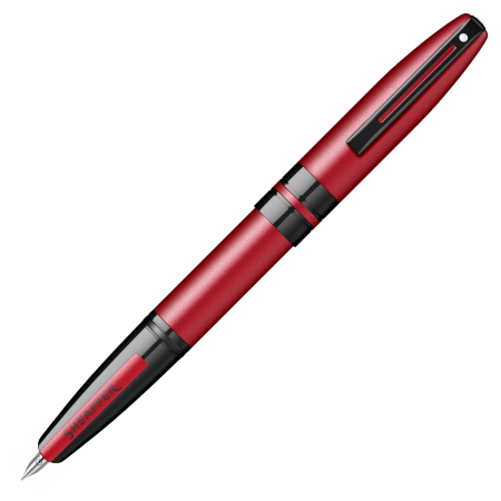 Set Stilou Sheaffer Icon Metallic Red BT + Caseta Cadou cu Etui Piele [3]