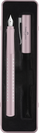 Set Cadou Stilou Grip Sparkle Rose Metalic, Faber-Castell [3]