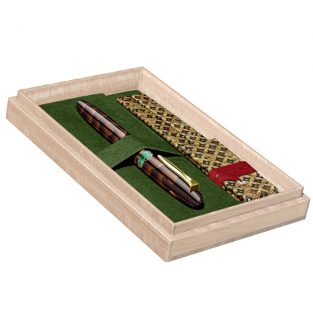 Stilou 18k Nib Izumo Yakumonuri Ginsen Yakumo GT 0.5 M, Platinum [7]