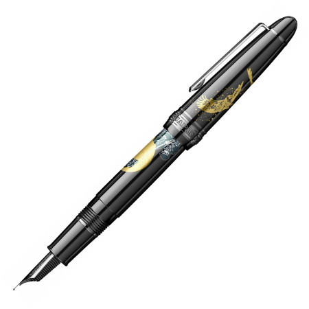 Stilou 1911 ​​​​​​​Ninja II Yuubi Maki-e Katana GMT Standard Size 21K, Sailor [4]