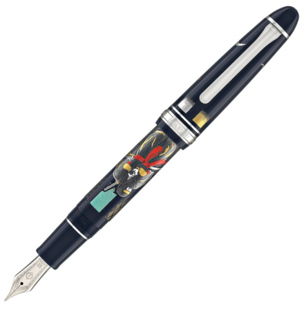 1911 Ringless - Stilou 1911 Ninja Maki-e In RHT Large Size 21K, Sailor