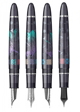 Stilou 1911 Ninja Maki-e Tsuki RHT Large Size 21K, Sailor [8]