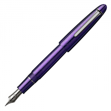1911 Ringless - Stilou 1911 Ringless Magellanic Clouds Purple GMT Large Size 21K, Sailor