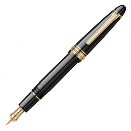 1911 - Stilou 1911S Black GT Standard Size 14K, Sailor