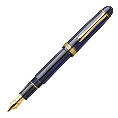 Stilouri de lux - Stilou #3776 Century Chartres Blue 14K, Platinum