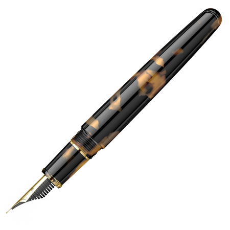 Stilou Platinum #3776 Century Celluloid Tortoise 14K, Platinum [6]