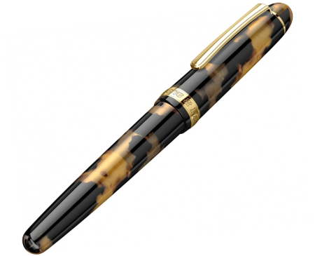 Stilou Platinum #3776 Century Celluloid Tortoise 14K, Platinum [8]