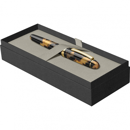 Stilou Platinum #3776 Century Celluloid Tortoise 14K, Platinum [12]