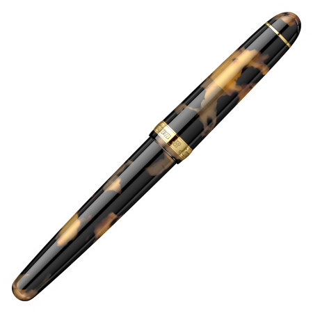 Stilou Platinum #3776 Century Celluloid Tortoise 14K, Platinum [4]