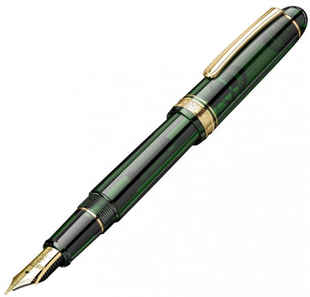 Stilou #3776 Century Laurel Green 14K, Platinum [5]