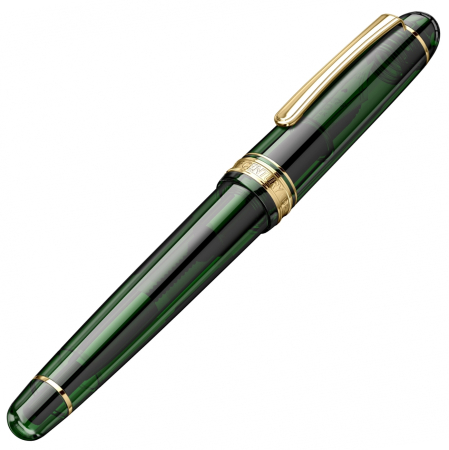 Stilou #3776 Century Laurel Green 14K, Platinum [6]