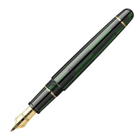 Stilou #3776 Century Laurel Green 14K, Platinum [3]