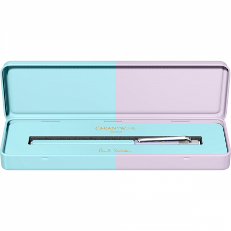 Stilou 849 Paul Smith LE No.4 ​​​​​​​Blue and Lavender Purple CT, Caran d'ache [7]