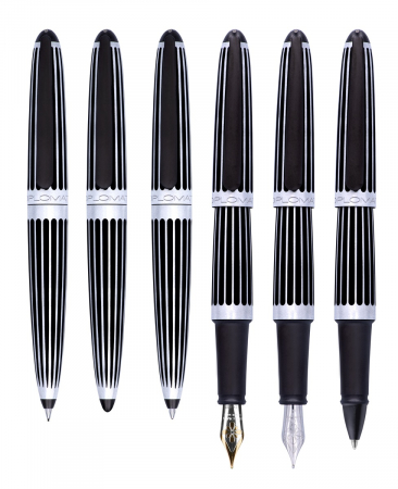 Stilou Aero Stripes Black, Diplomat [3]