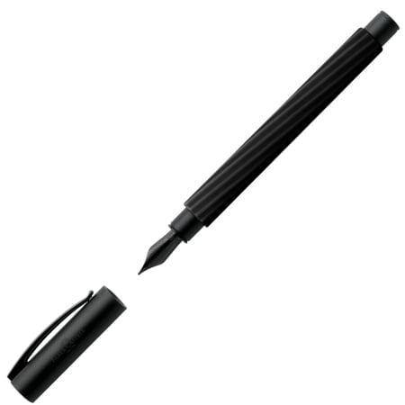 Instrumente de scris - Stilou Ambition Obsidian Black, Faber-Castell 