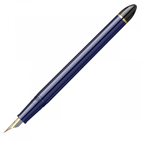 Stilou caligrafic Fude de Mannen Dark Blue, Sailor [6]