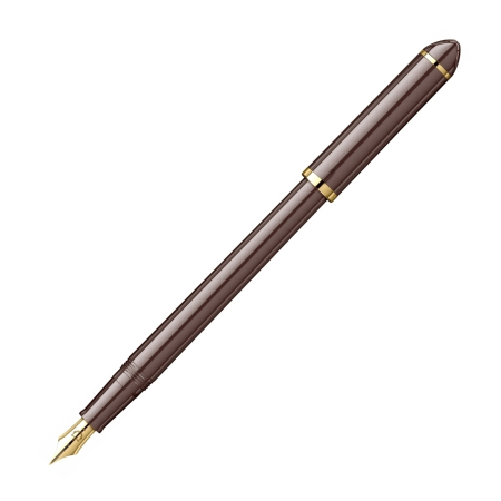 Stilouri - Stilou caligrafic Fude de Mannen Pearl Brown, Sailor
