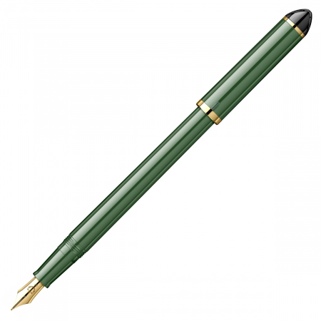 Stilouri caligrafice - Stilou caligrafic Fude de Mannen Green 55º, Sailor