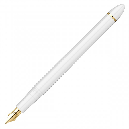 Stilou Caligrafic Fude de Mannen Pearl White GT 40º Nib, Sailor [3]