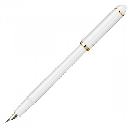 Stilou Caligrafic Fude de Mannen Pearl White GT 40º Nib, Sailor [1]