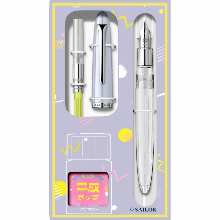 Stilou Caligrafic Profit Junior + calimara 10 ml Retro Heisei Pop, Sailor [9]