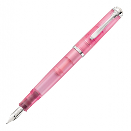 Set Classsic Stilou M205 Rose Quartz + Edelstein Ink Rose Quartz 50ml Gift set, Pelikan [1]